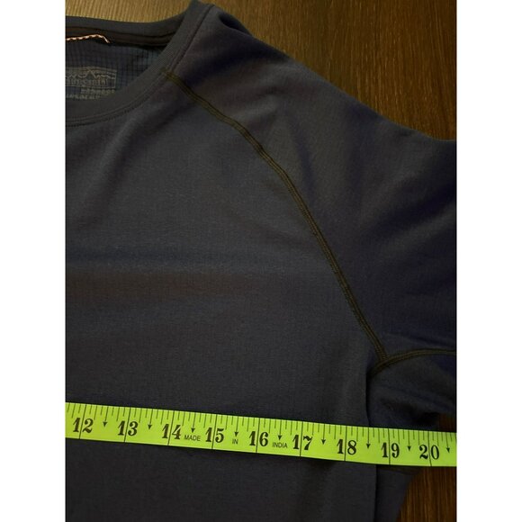 Patagonia Men's Blue Long Sleeve Capilene Midweight Base Layer Size Large - Picture 6 of 7